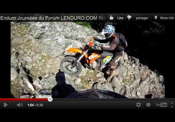 Journées Enduro à Rochepaule