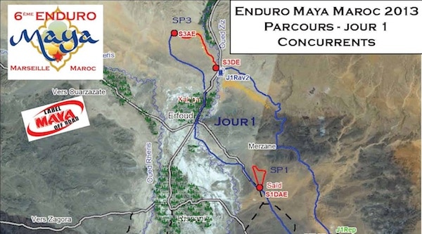 Enduro Maya Maroc Jour 1