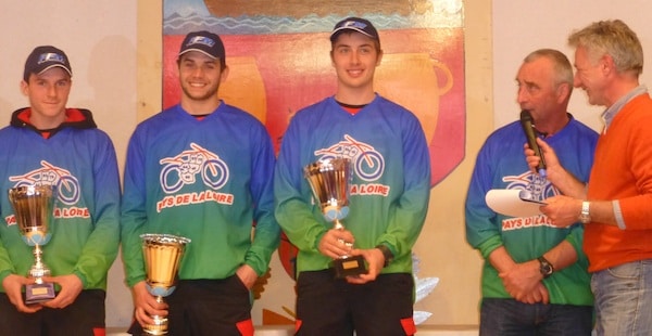 Les pilotes EC2M sur le podium de la Coupe des Régions