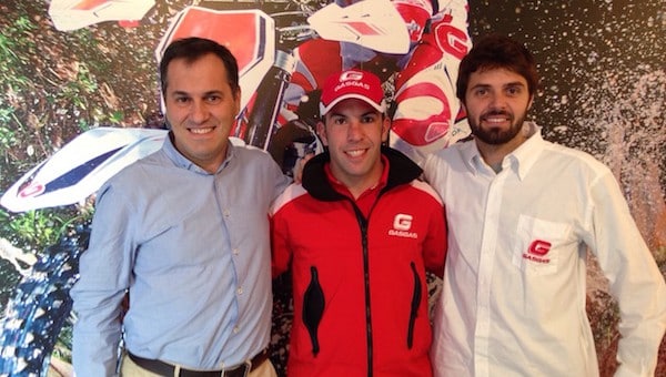 Jonathan Barragan pilote officiel Gas Gas en Mondial Enduro