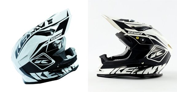 Casque Cross Kenny Performance Noir Blanc