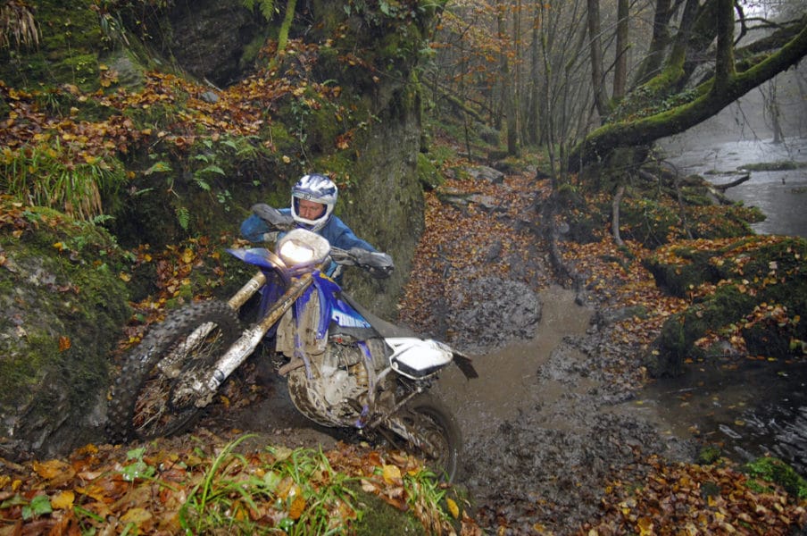 moto trop haute