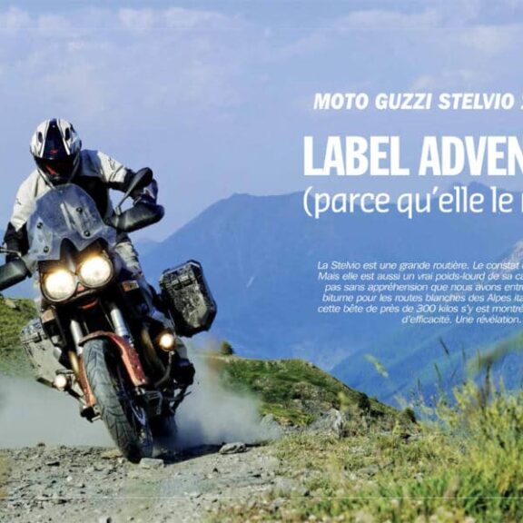 Essai Moto Guzzi Stelvio 1200 NTX