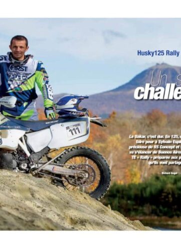 Prototype Husky125 Rally by RS Concept