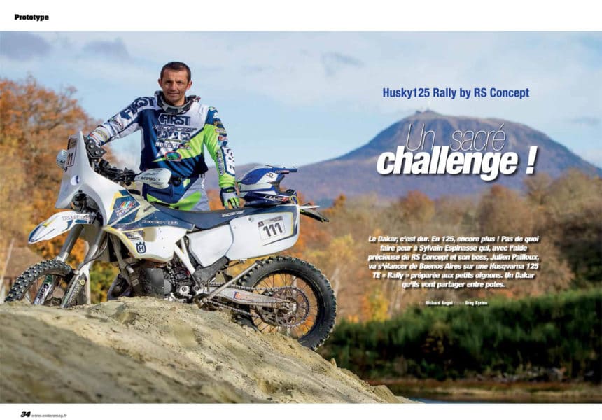 Prototype Husky125 Rally by RS Concept