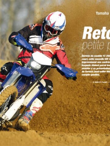 Yamaha WR250 2-temps
