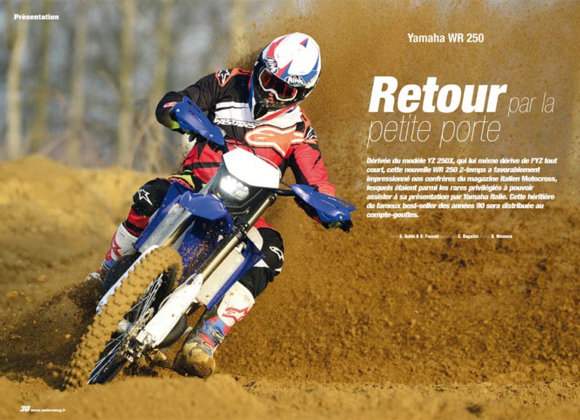 Yamaha WR250 2-temps