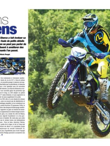 Essai Sherco 2017