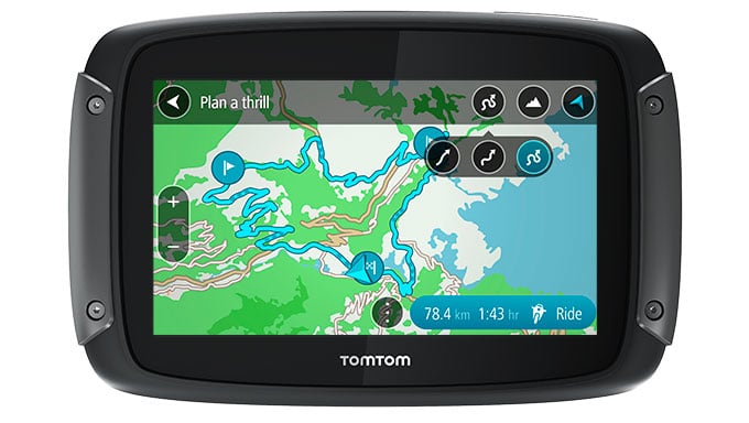 GPS Moto TomTom Rider