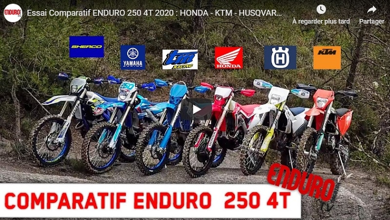 comparatif 250 4t 2020