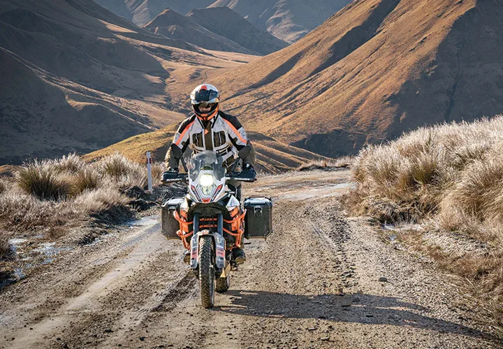pneus d'enduro sur trail
