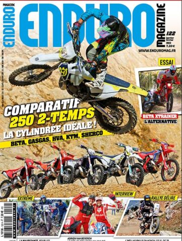 Couverture Enduro Magazine 122