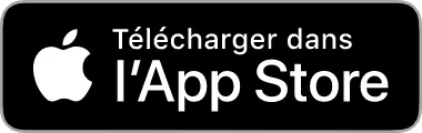 Disponible sur Apple store