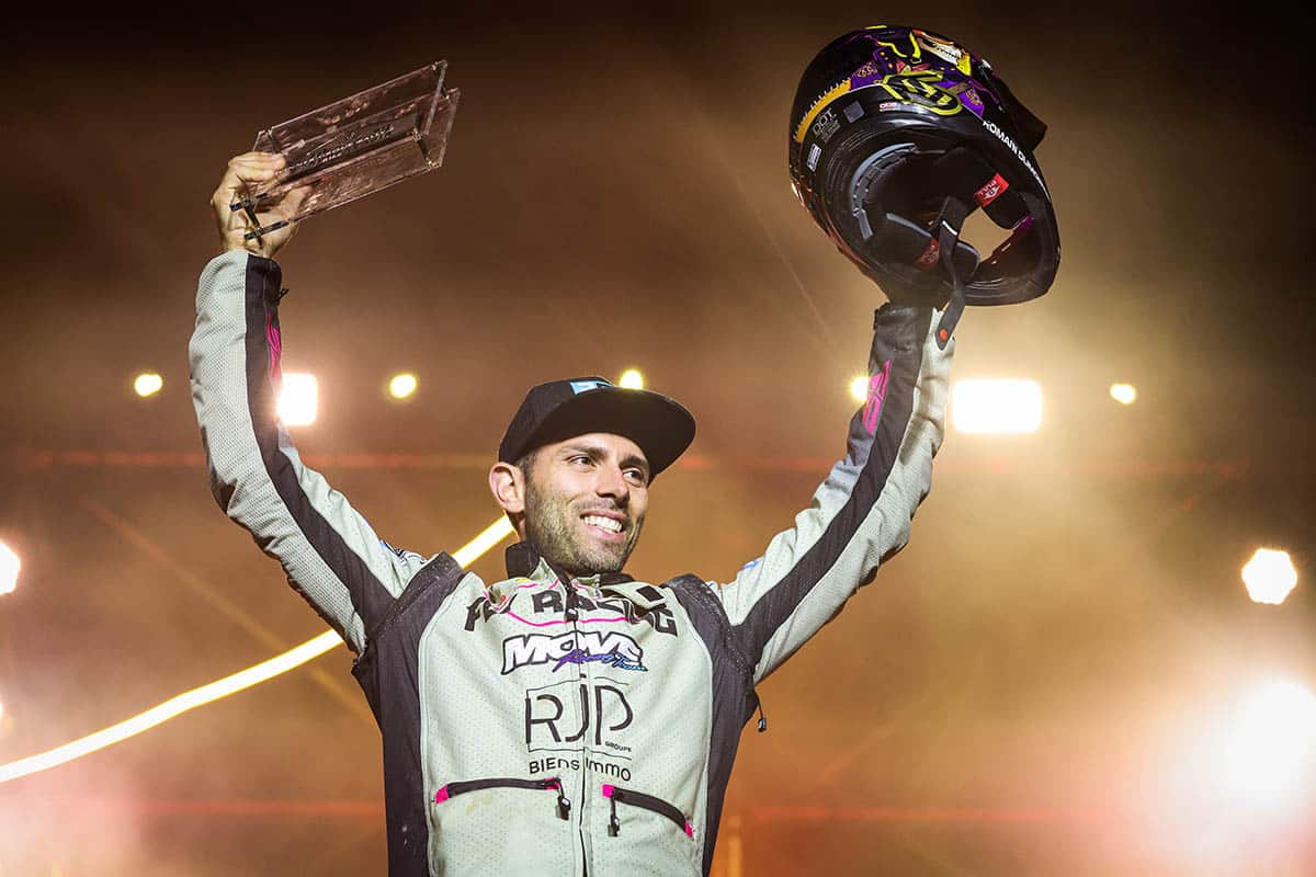 17 DUMONTIER Romain (fra), Team Dumontier Racing, Husqvarna, Moto, FIM W2RC, Motul, action during the Stage 3 of the Dakar 2023 between Al-'Ula and Haïl, on January 3rd, 2023 in Haïl, Saudi Arabia - Photo Florent Gooden / DPPI