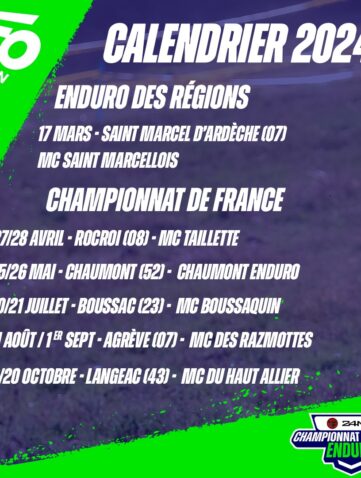 calendrier 2024