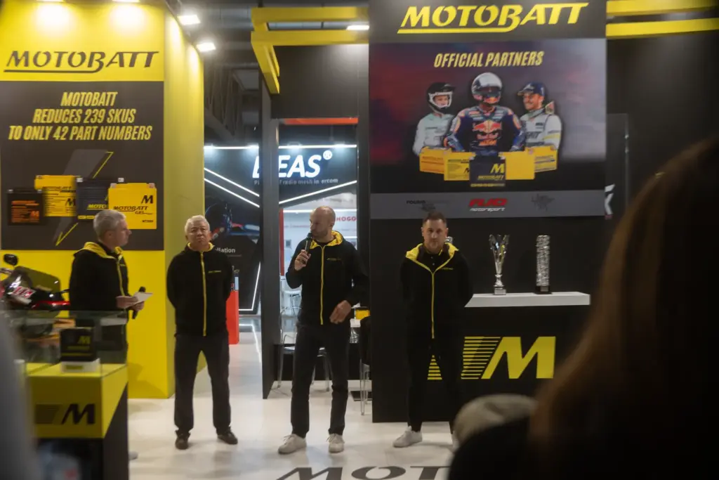 Motobatt EICMA 2025 – présentation du système Quad Flex et ouverture de la filiale européenne en Espagne